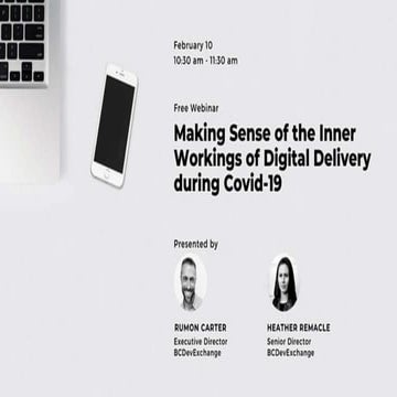 Making Sense of the Inner Workings of Digital Delivery during COVID-19