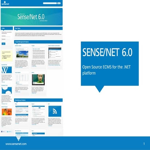 Sense/Net 6.0 product