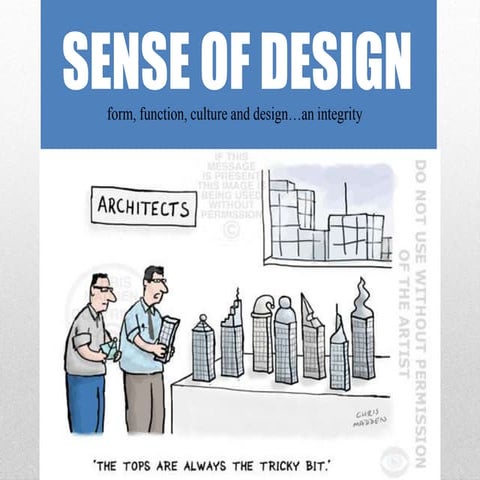 Sense of design