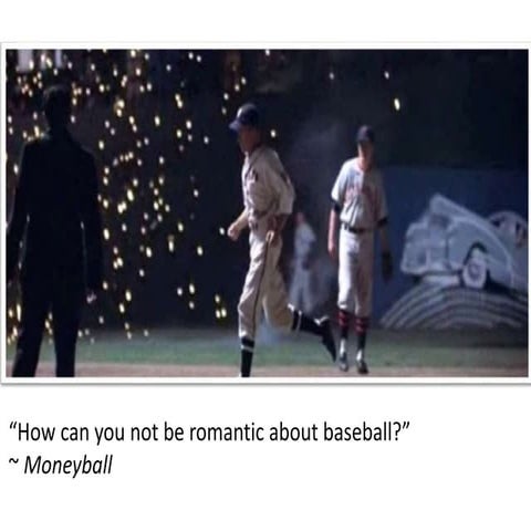 How can you not be romantic about baseball? | PPT