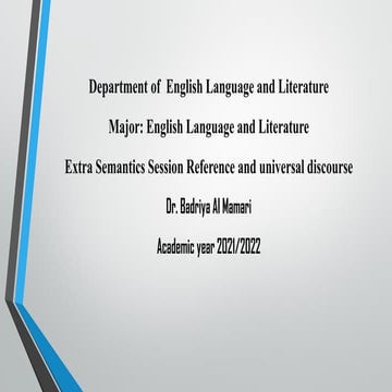 Semantics: Sense reference and universal discourse.pdf