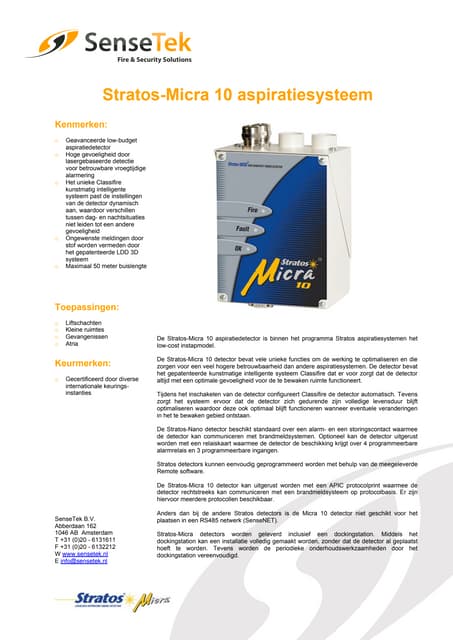 Brandbeveiliging Listec List thermische Sensorkabel Sec15-05 | PDF
