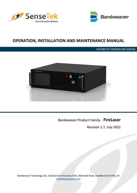 Brandbeveiliging Listec List thermische Sensorkabel Sec15-05 | PDF