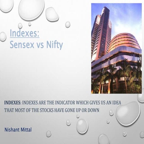 Sensex vs nifty