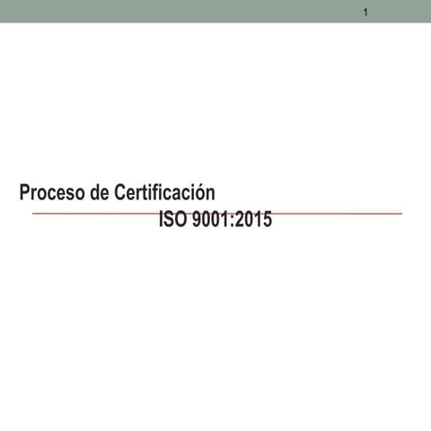 Sensibilizacion en iso 9001 2015