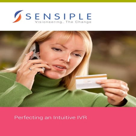 Sensiple ivr expertise