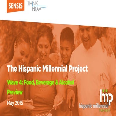 Hispanic Millennial Project Wave 4: Food, Beverage & Alcohol Preview