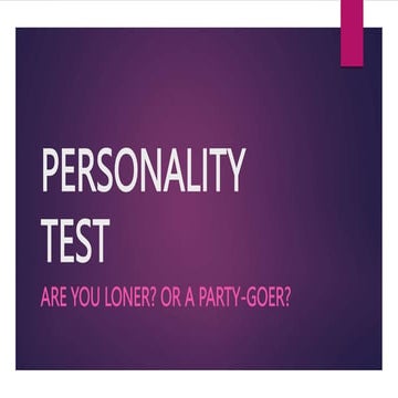 Personality Profile Report - Process Communication Model | PDF