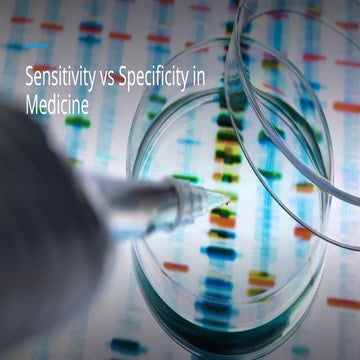 Sensitivity& specificity tests | DOCX