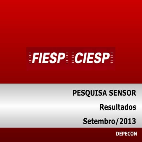 Sensor Agosto/ 2013