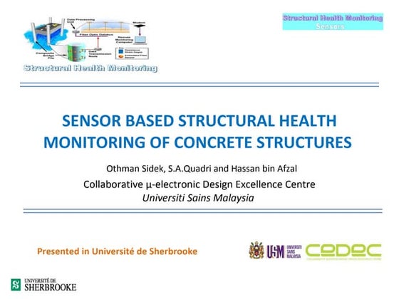 Application of non destructive test for structural health monitoring ...