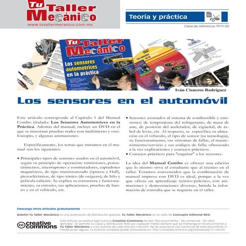 Sensores del automovil