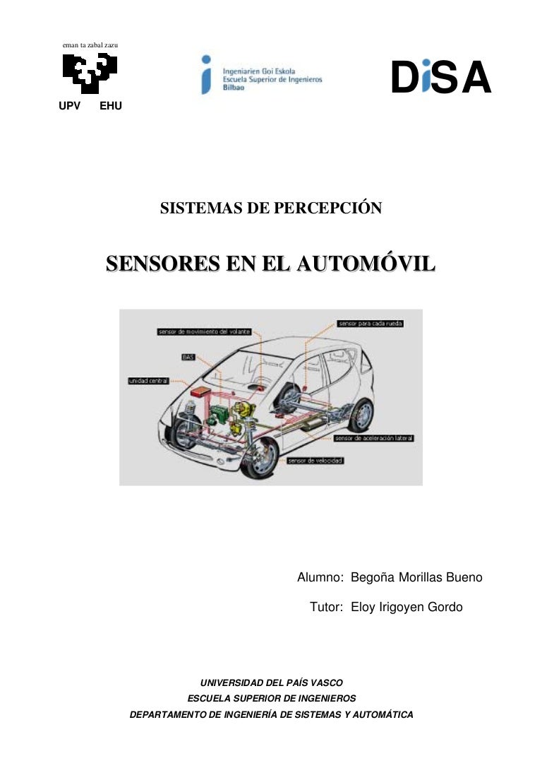 Sensores de la suspension electronica