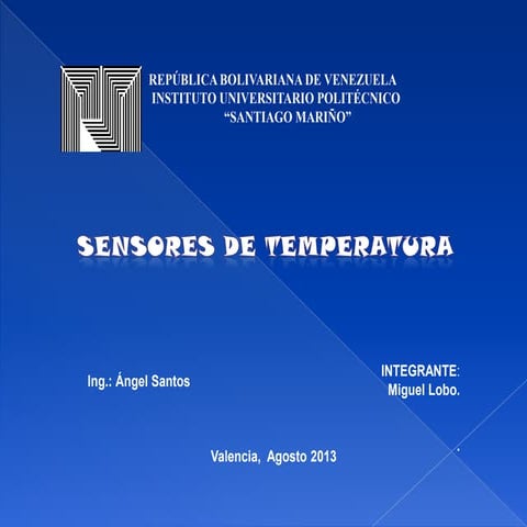 Sensores de temperatura