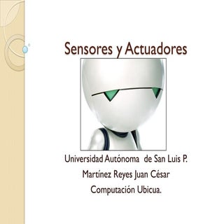 Sensores y actuadores