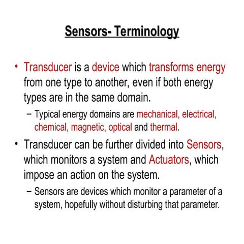 Mechanical sensor | PPTX