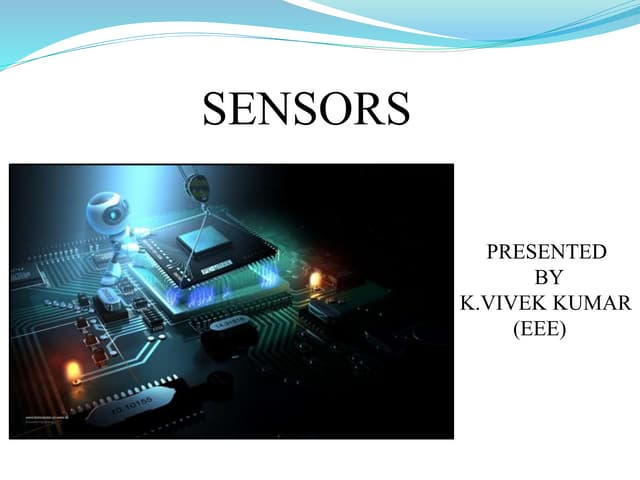 Sensors | PPT