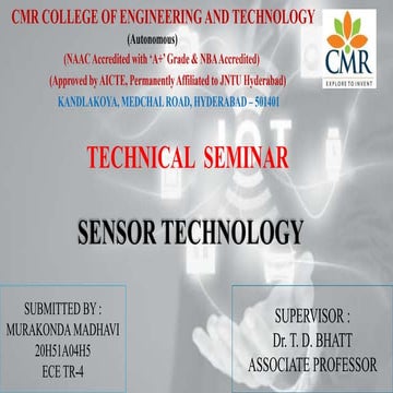 SENSOR_TECHNOLOGY types of sensors.pptx.
