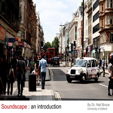 Sensory architecture : Soundscape