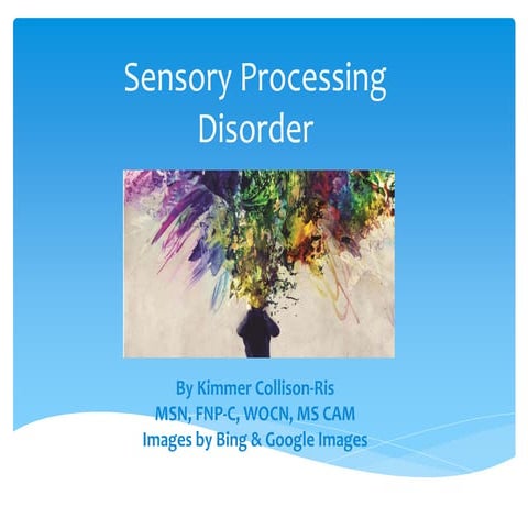 Sensory Processing Disorder | PPT