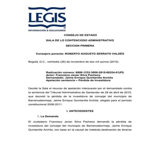 Desviacion de Recursos