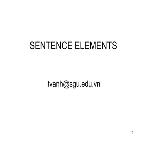 SENTENCE ELEMENTS.ppt