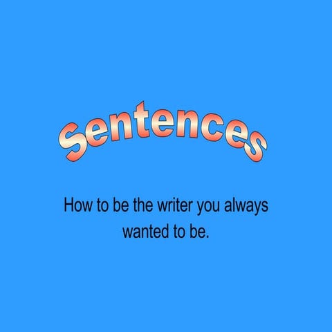 Sentences