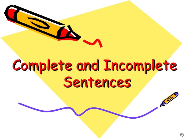 Sentences