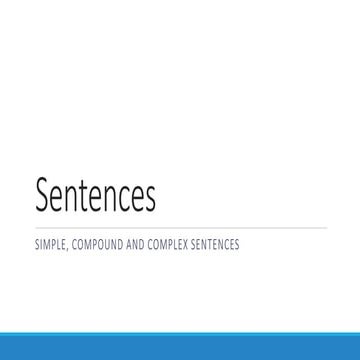 Sentences