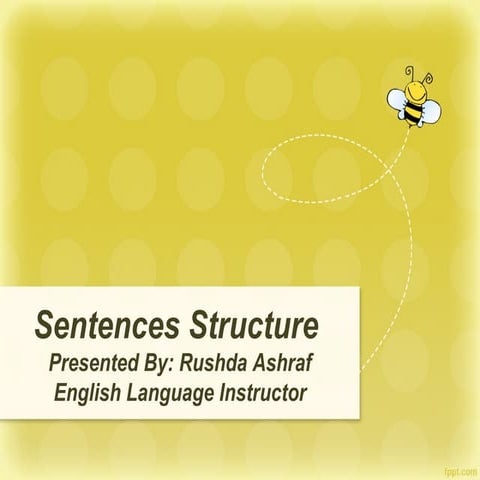 Sentence structure