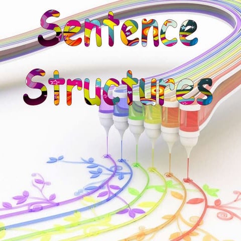 Sentence structures   no audio