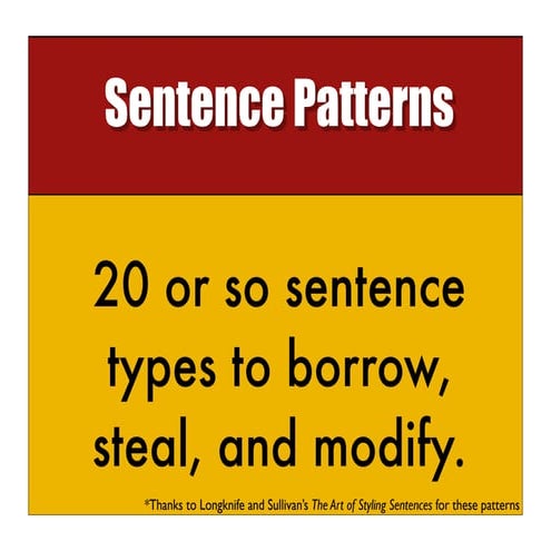 Artof stylingsentencespowerpoint | PPT