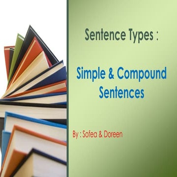 Sentence types