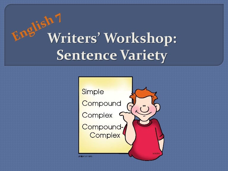 McG Sentence Variety Compound Complex