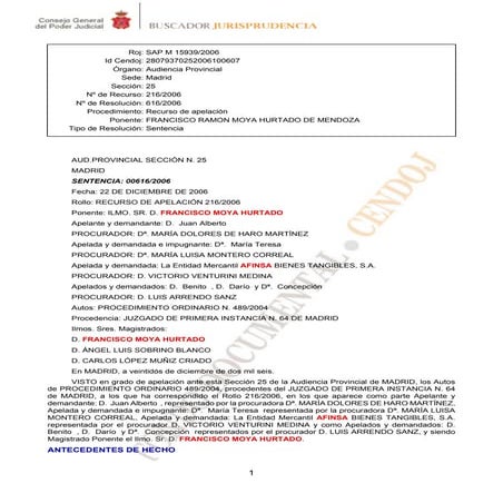 Sentencia a.p.madrid