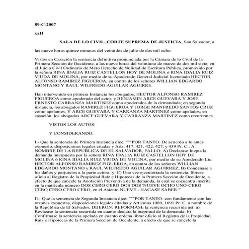 Sentencia nulidad | PDF