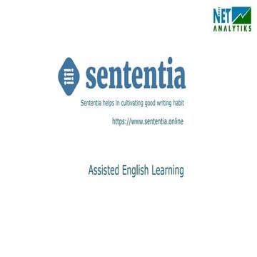 Sententia : One stop for all your English needs | PDF