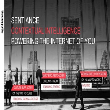 Europe Start-Up InsurTech Award 2017 - Sentiance