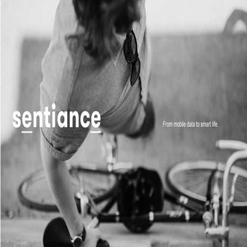Sentiance: from Mobile Data to Smart Life