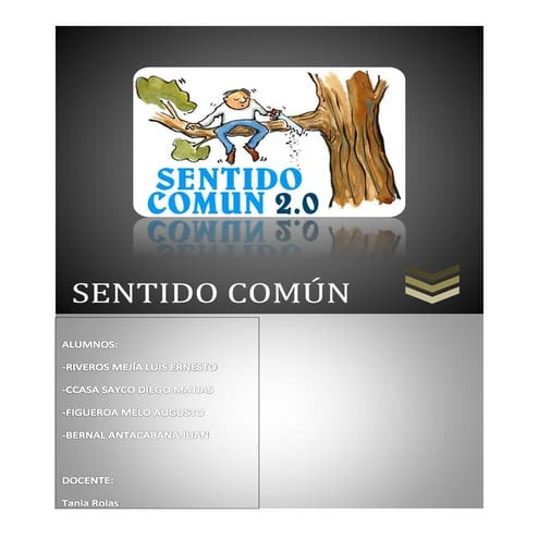 Conocimiento cientifico y sentido común | DOC