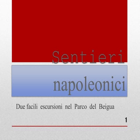 Sentieri napoleonici