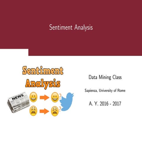 SentiCheNews - Sentiment Analysis on Newspapers and Tweets
