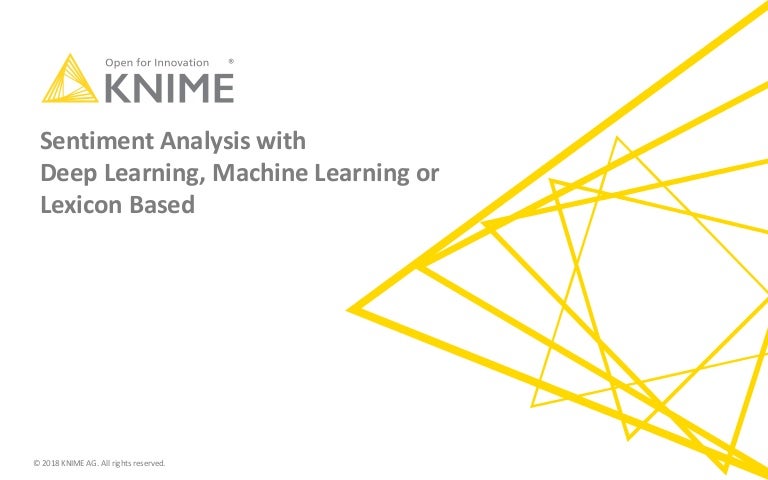knime machine learning