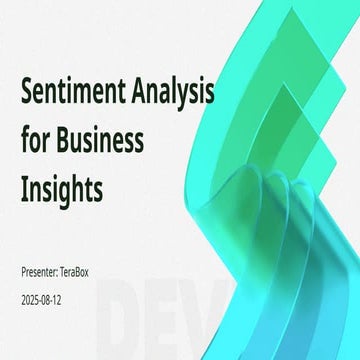 Sentiment Analysis for Business Insights.pptx