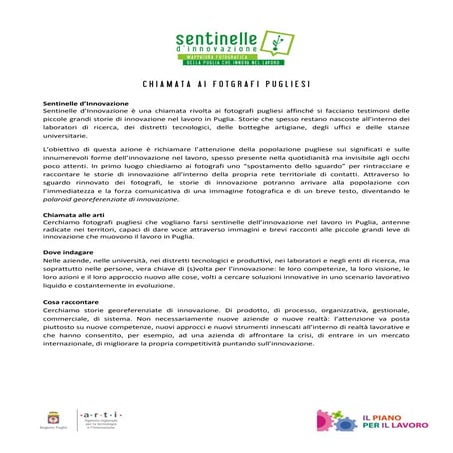 Sentinelle dinnovazione _call