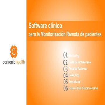 Sentinel Monitoring  - Cartronic