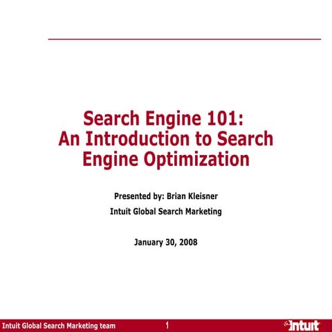 Search Engine Optimization