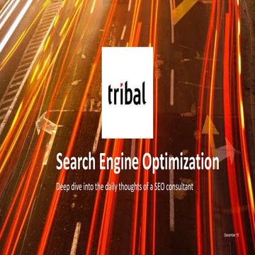 Search Engine Optimization