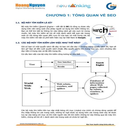 SmartSEO - Chương 1: Tổng quan về SEO