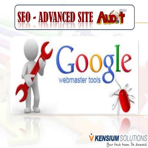 Seo - Advanced Site Audit using Google Webmaster Tools